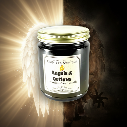 Angels & Outlaws 8oz Soy Candle