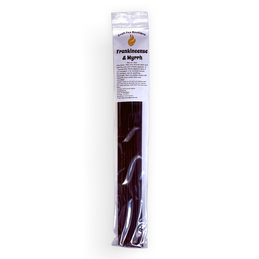 Frankincense & Myrrh Incense 20ct Sticks