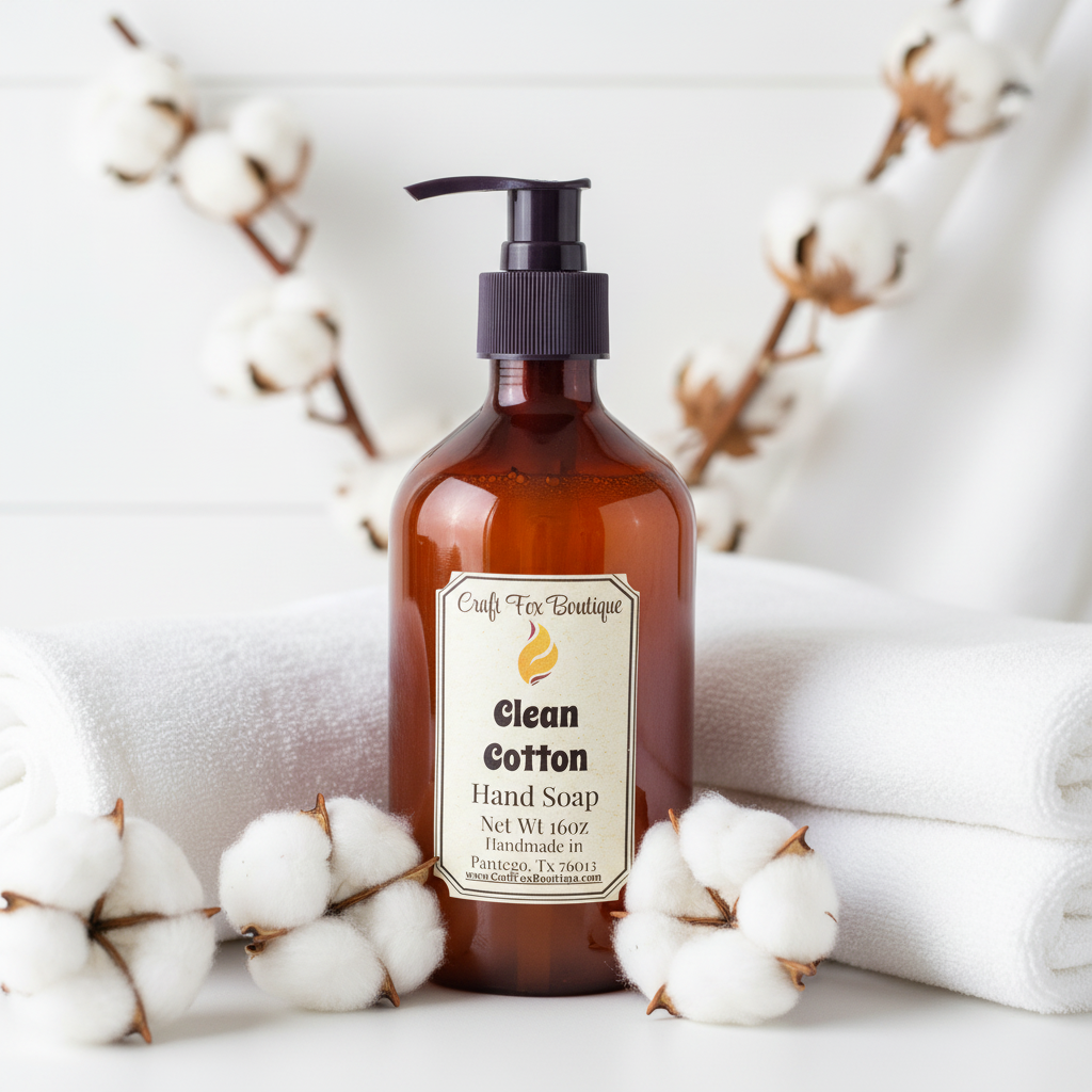Clean Cotton 16oz Hand Soap