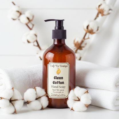 Clean Cotton 16oz Hand Soap
