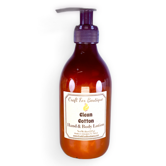 Clean Cotton 4oz Hand and Body Lotion