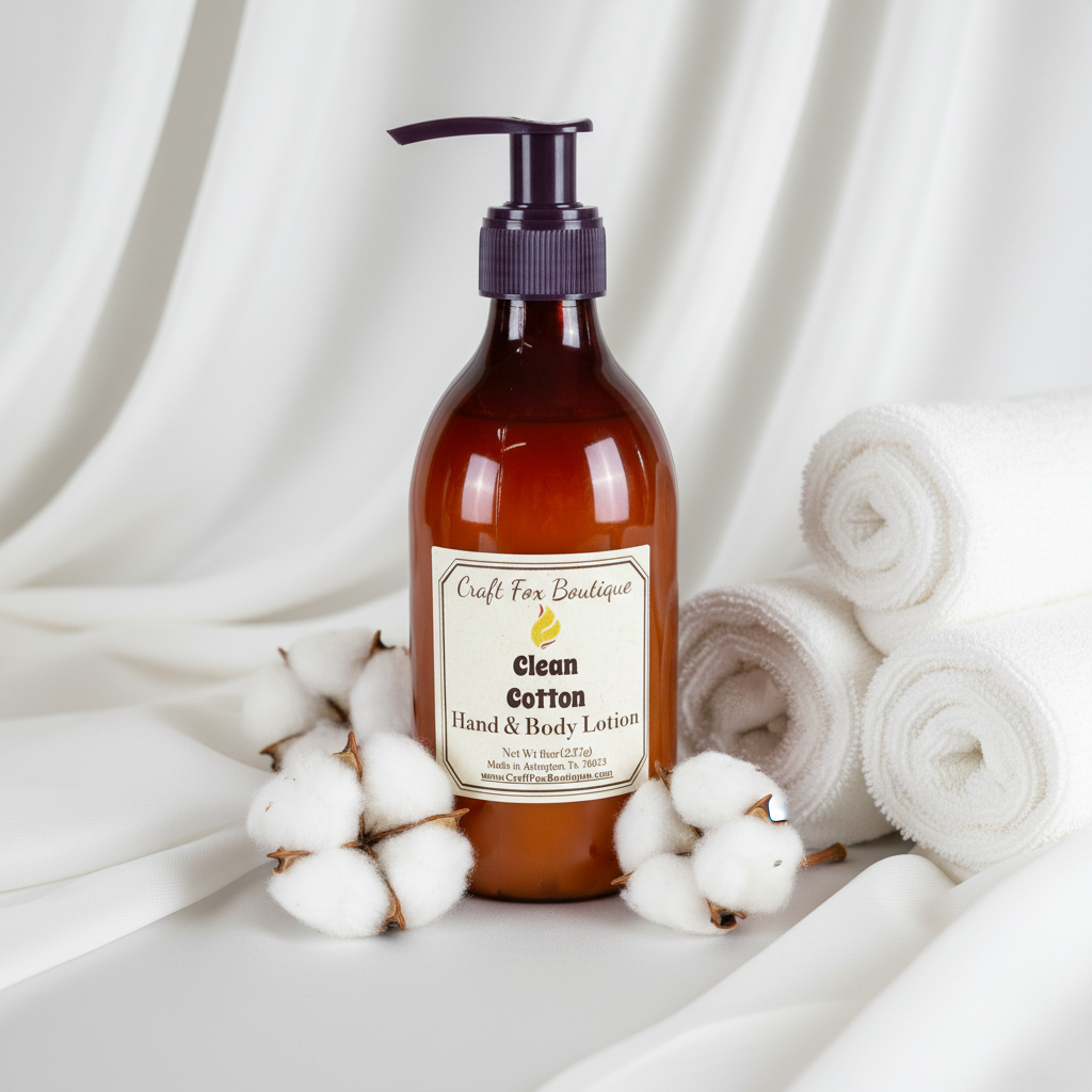 Clean Cotton 4oz Hand and Body Lotion