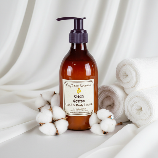 Clean Cotton 4oz Hand and Body Lotion