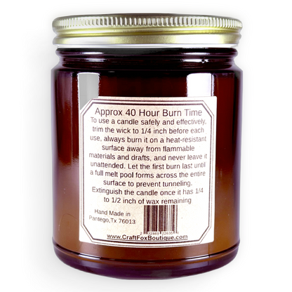 Strawberry 8oz Soy Candle
