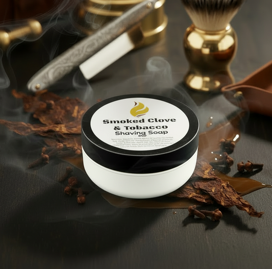 Smoked Clove & Tobacco Shaving Soap