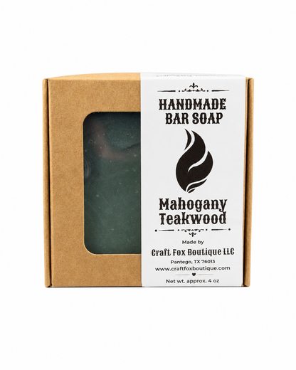 Mahogany Teakwood Bar Soap