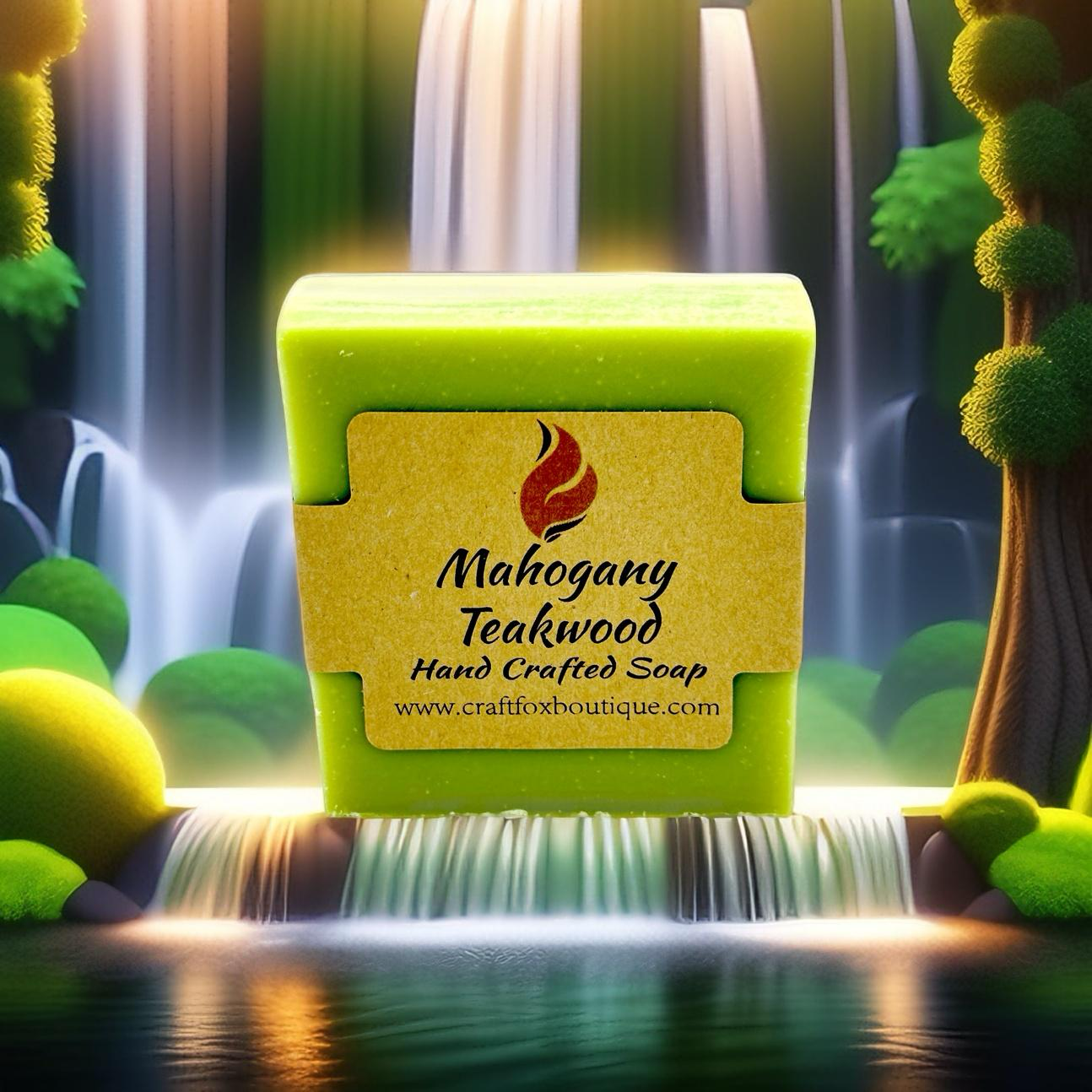 Mahogany Teakwood Bar Soap