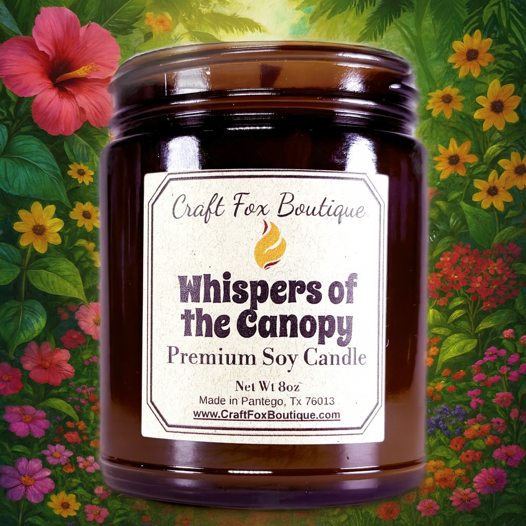 Whispers of the Canopy 8oz Soy Candle