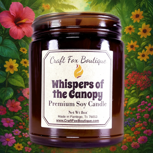 Whispers of the Canopy 8oz Soy Candle