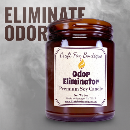 Odor Eliminating 8oz Soy Candle