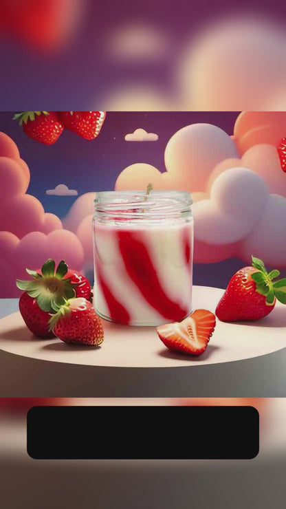 Strawberry Shortcake 8oz Soy Candle