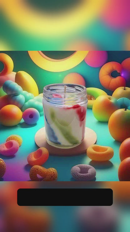 Fruity O’s 8oz Soy Candle